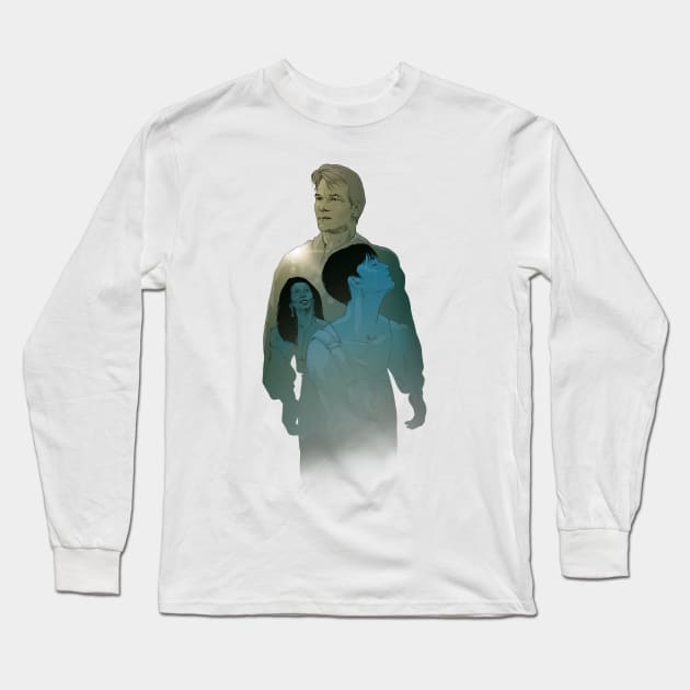 ghost Long Sleeve T-Shirt by Kotolevskiy